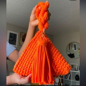 Zoey Crochet Triangle Bag (Mini)